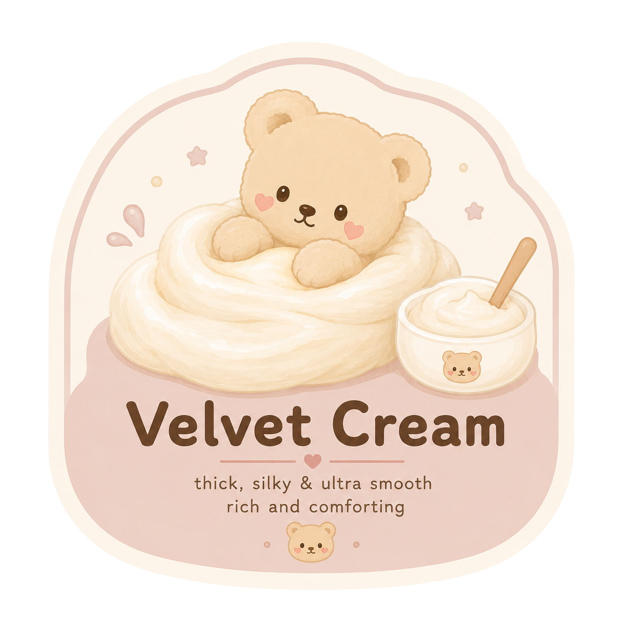 Velvet Cream: Thick, silky, rich and comforting